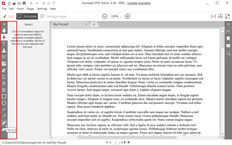 How to draw on a pdf on pc for free icecream apps